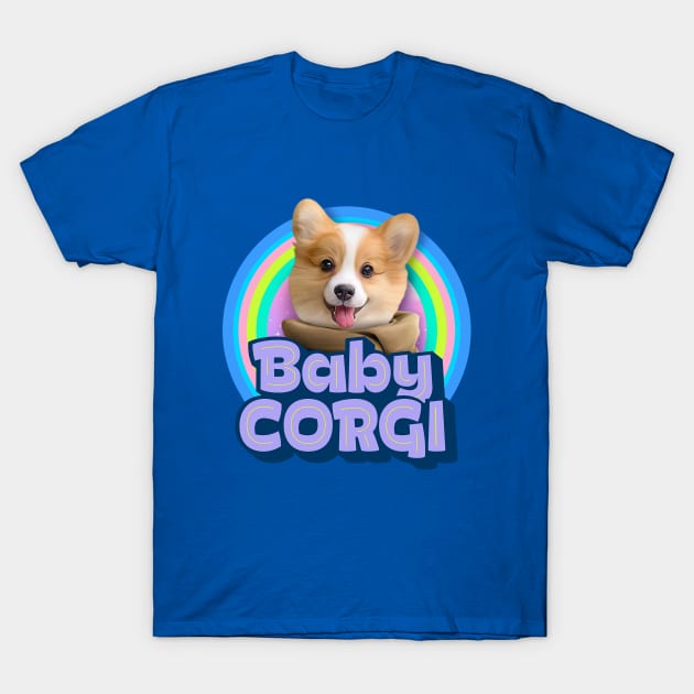 Baby Corgi T-Shirt by Puppy & cute